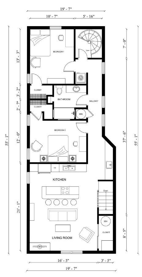 The Bentley Condotel, Heart Of Walkers Point With Garage, Yard Milwaukee Exterior foto